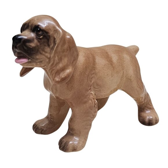 Hagen Renaker Patsy Cocker Spaniel Puppy Figurine Dog Glossy Version - Picture 1 of 9